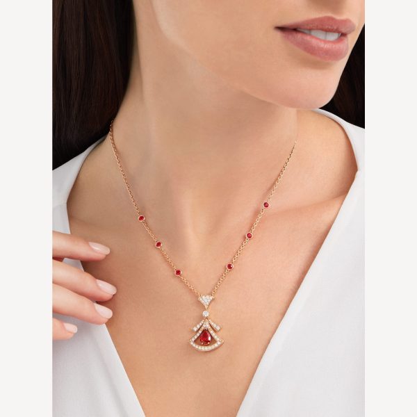 18K Divas' Dream Diamond Necklace - 图片 2