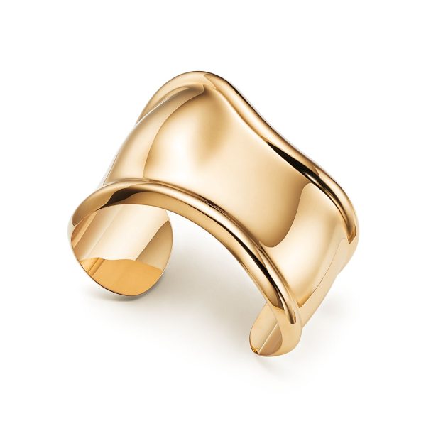 18K T Elsa Peretti Small Bone Cuff Bracelet - 图片 2