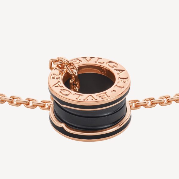 18K B.ZERO1 Black Ceramic Necklace - 图片 5