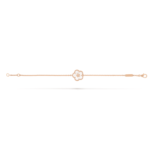 18K Lucky Spring Plum Blossom Bracelet - 图片 6