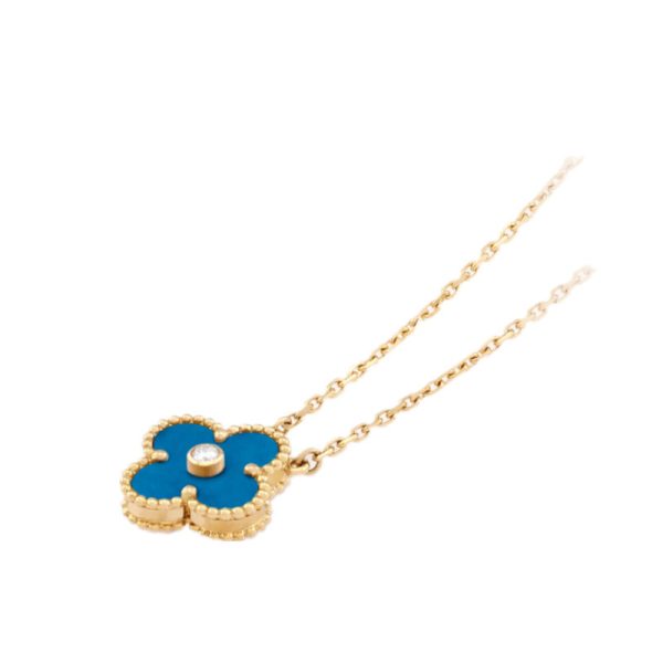 18K Vintage Alhambra Agent Clover Necklace - 图片 5