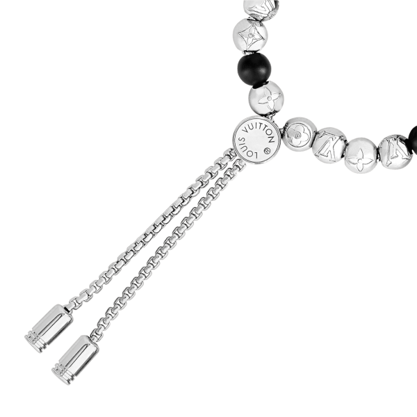 18K Louis Monogram Beads Bracelet - 图片 2