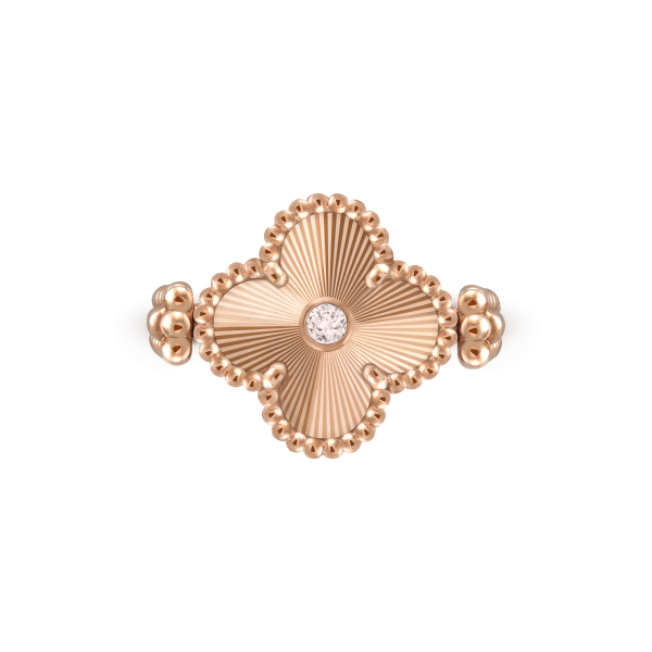 18K Vintage Alhambra Reversible Ring - 图片 3