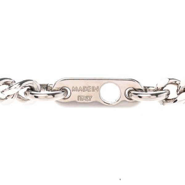 18K Louis Monogram Lock Pendant Necklace - 图片 3