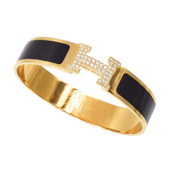 18K Clic H Diamond Bracelet - 图片 2