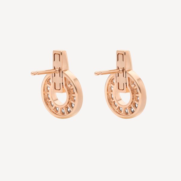 18K BV Rose Gold Earrings - 图片 5