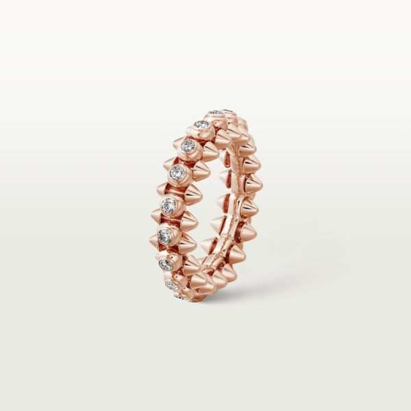 18K Clash De Diamond Ring - 图片 6
