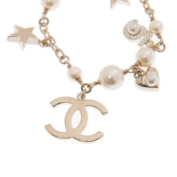 18K CC Pearls & Diamonds Bracelet - 图片 3