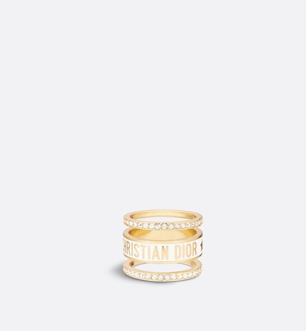 18K CD Code Ring Set - 图片 3