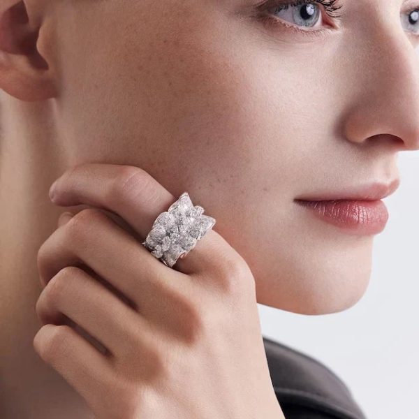 18K CD Couture Diamond Ring - 图片 4