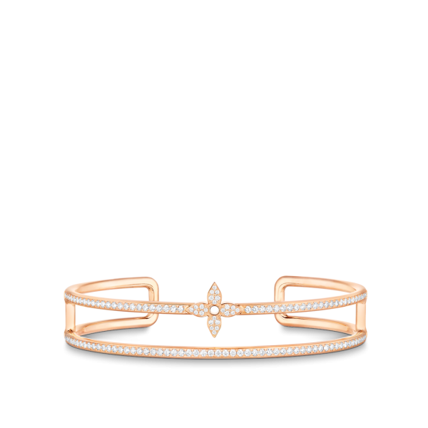 18K Louis Idylle Blossom Two-Row Bracelet - 图片 2