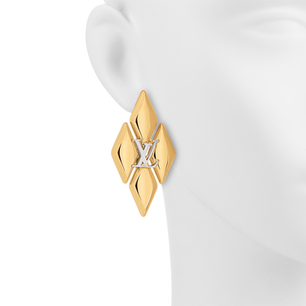 18k Louis GO-14 Earrings - 图片 3