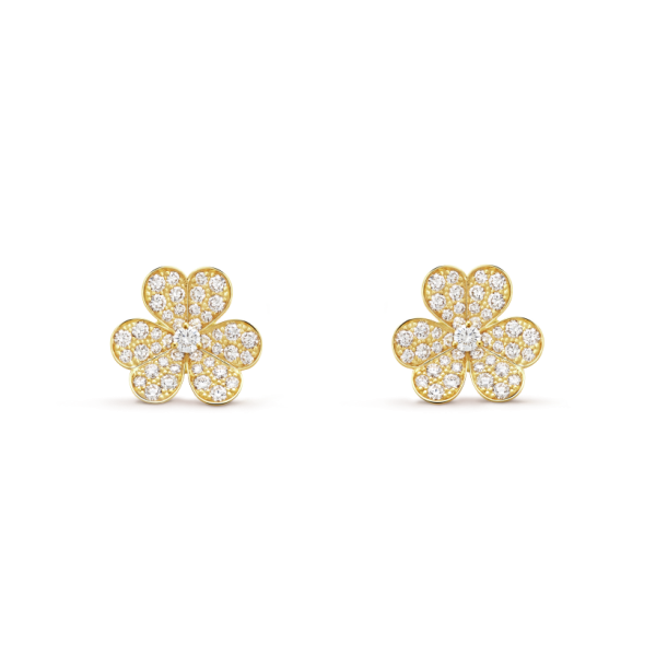18K Yellow Gold Frivole Small Model Earrings