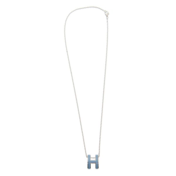 18K Mini Pop H Blue Necklace - 图片 4