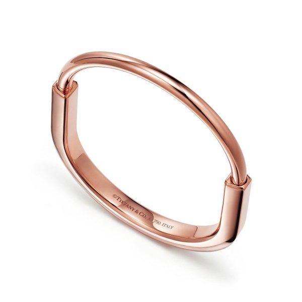 18K T Lock Bangle Bracelet - 图片 10