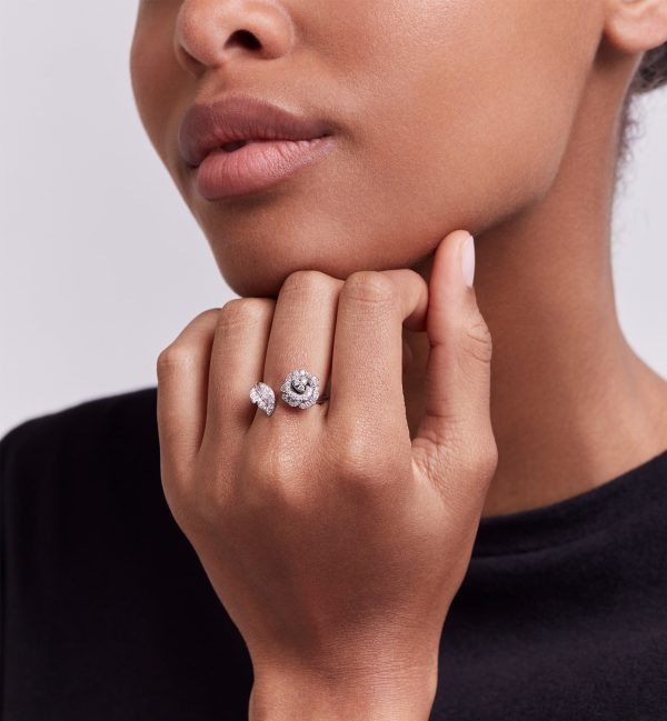 18K CD Rose Bagatelle Ring - 图片 2
