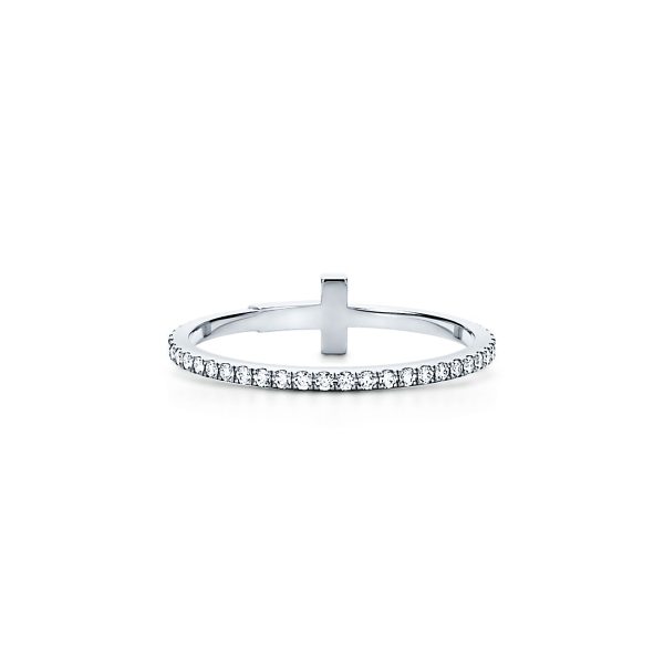 18K T Diamond Wire Ring - 图片 5