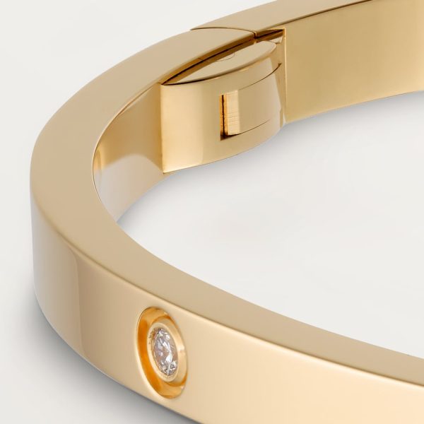 18K Love Ten Diamonds Small Bracelet - 图片 7