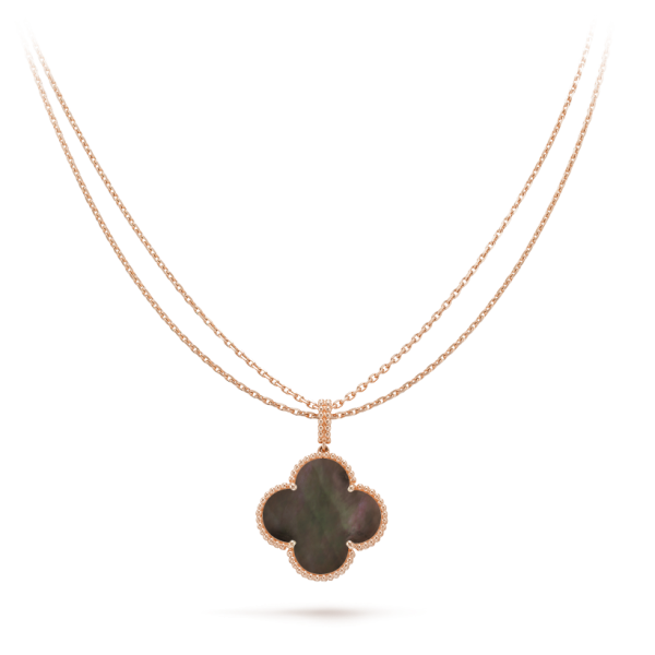 18K Magic Alhambra One Motif Pearl Necklace - 图片 2