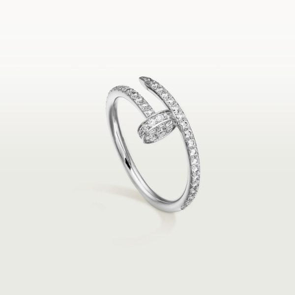 18K Juste Un Clou Diamond Ring - 图片 3