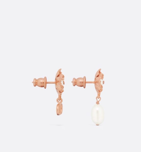 18K CD D-Millefiori Earrings - 图片 8