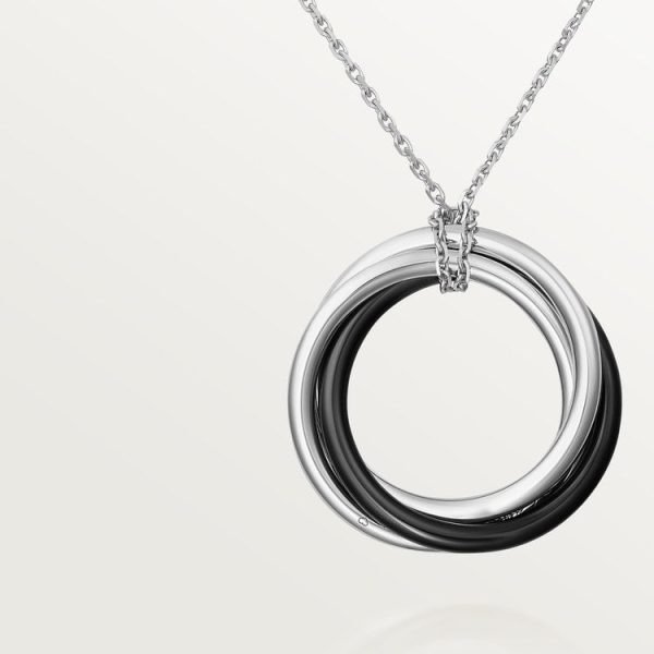 18K Trinity Diamonds Necklace - 图片 6