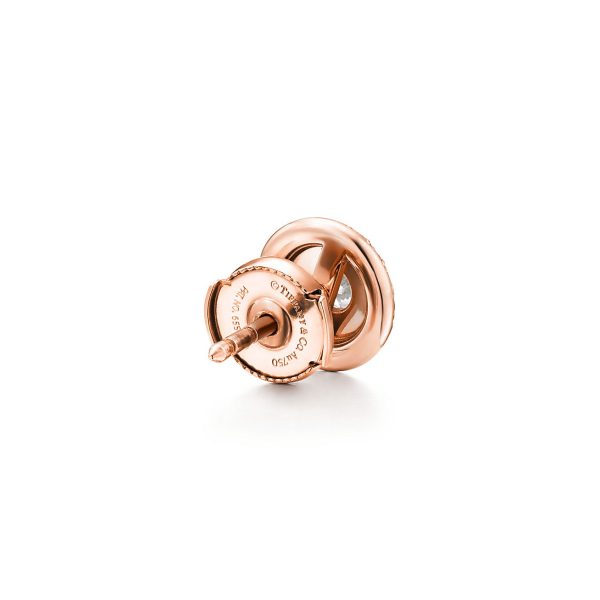 18K T Soleste Diamonds Rose Gold Earrings - 图片 5