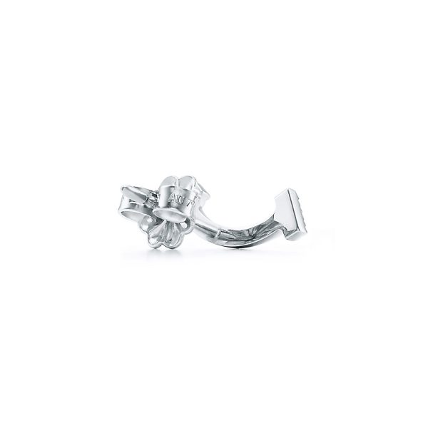 18K T Smile Diamonds Earrings - 图片 6