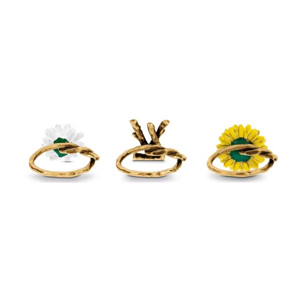 18K Louis Gardening Set of Three Rings - 图片 7