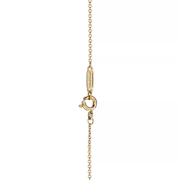 18K Return to Tiffany Mini Double Heart Necklace - 图片 3