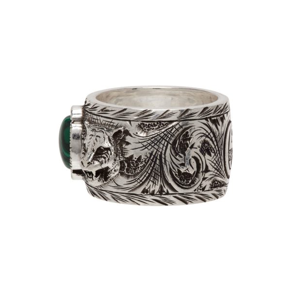 Double G Feline Garden Green Ring - 图片 6