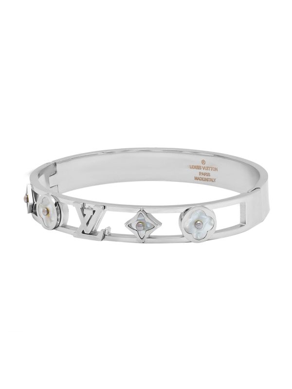 18K Louis Crystal Studded Bracelet - 图片 6