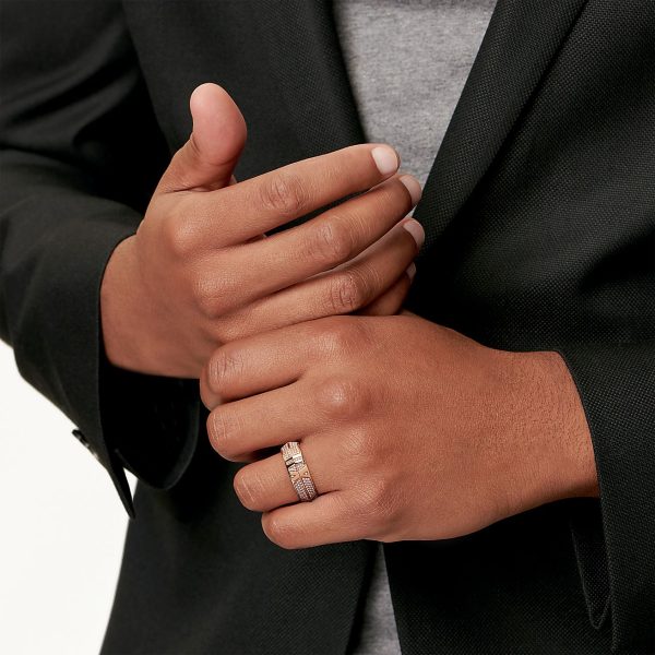 18K T Atlas x Closed Wide Ring - 图片 3