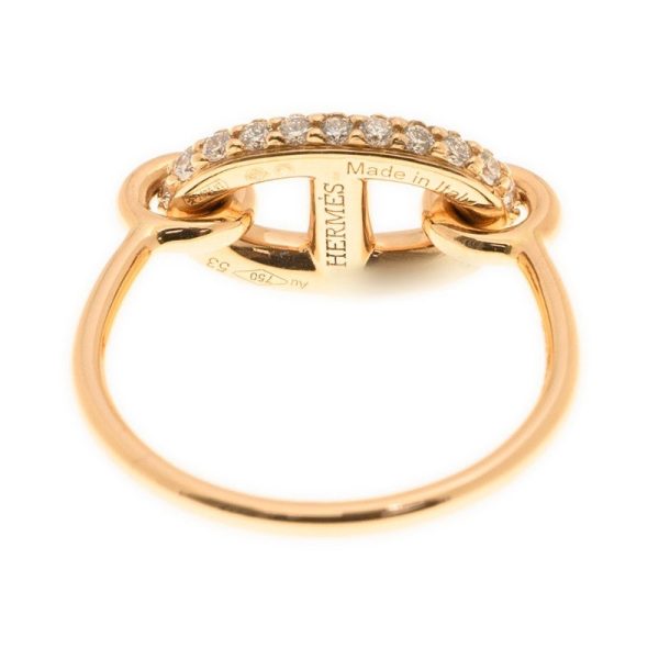 18K Farandole Diamond H Ring - 图片 5