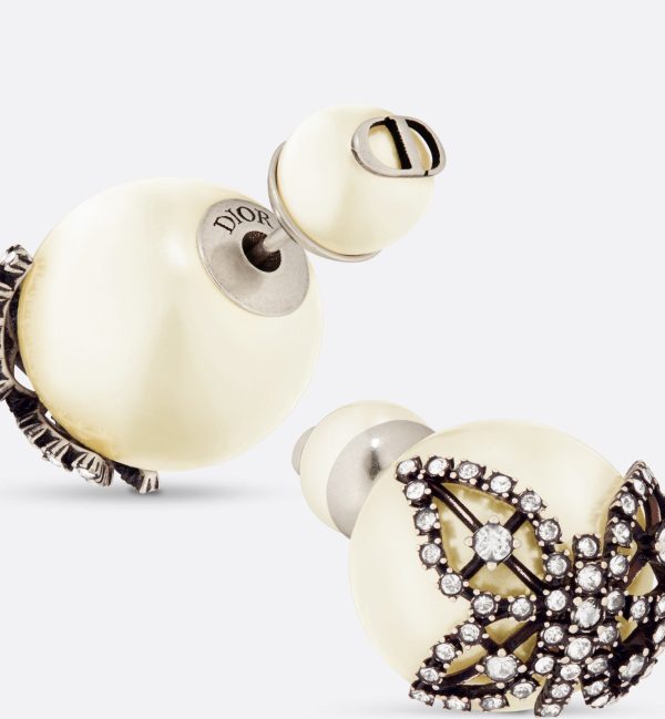 18K CD Tribales Butterfly Earrings - 图片 5