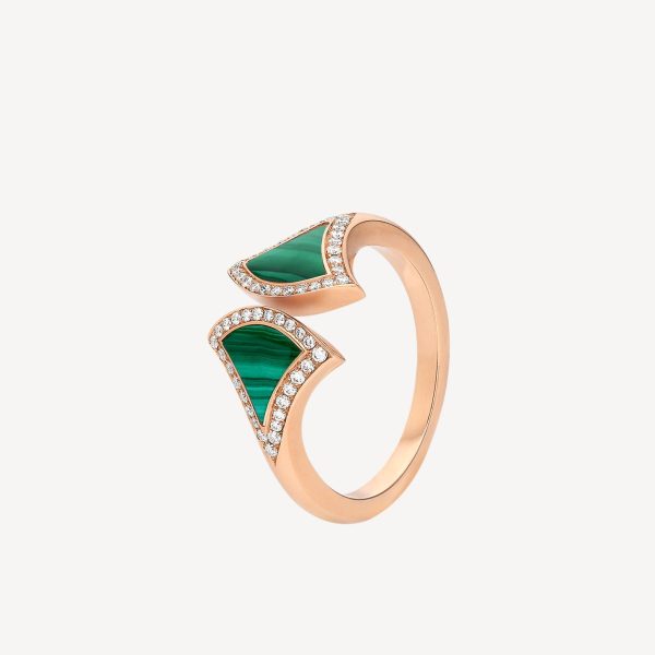 18K Divas' Dream Malachite Ring - 图片 9
