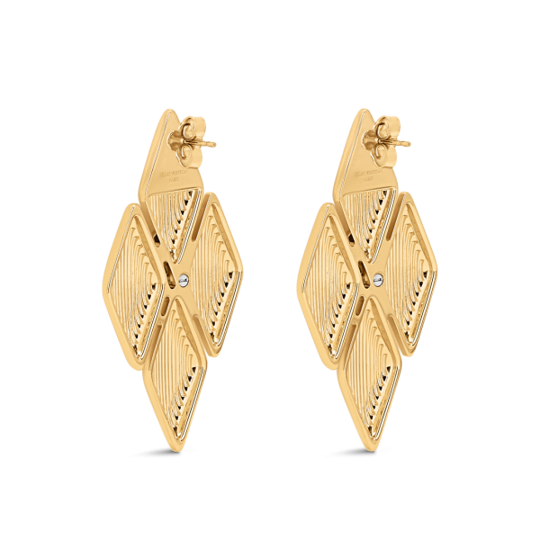18k Louis GO-14 Earrings - 图片 4