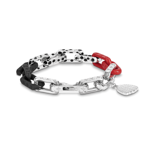 18K Louis x YK Monogram Chain Bracelet - 图片 2
