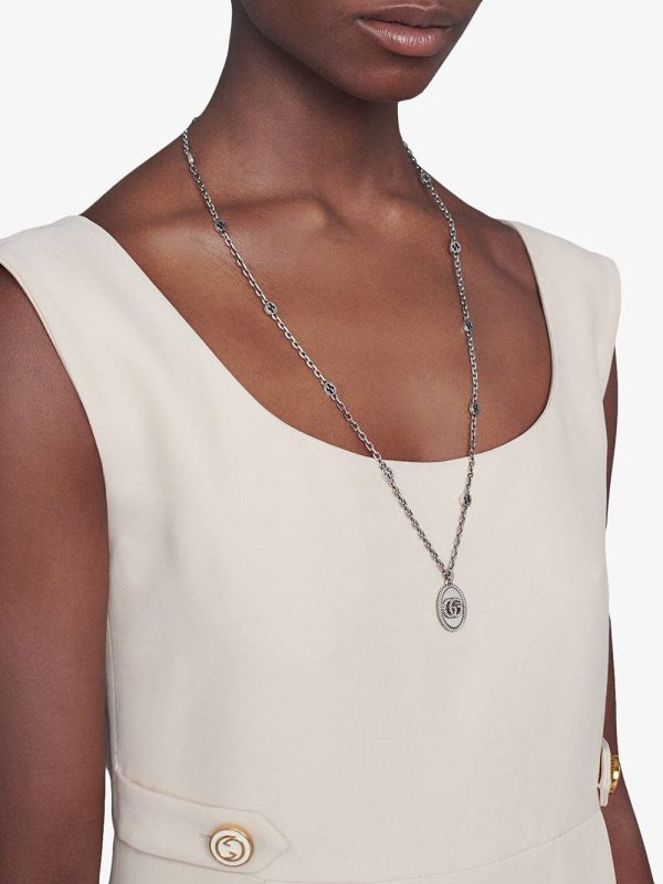 Double G Pendant Necklace - Image 4