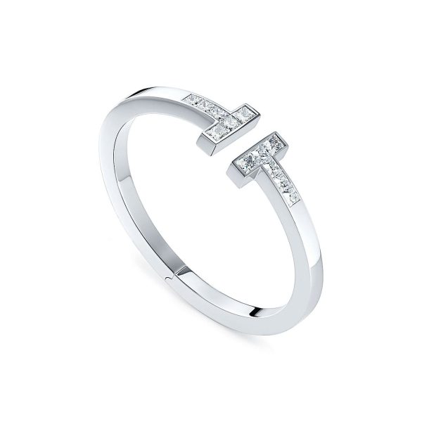18K T Diamond Square Bracelet - 图片 3