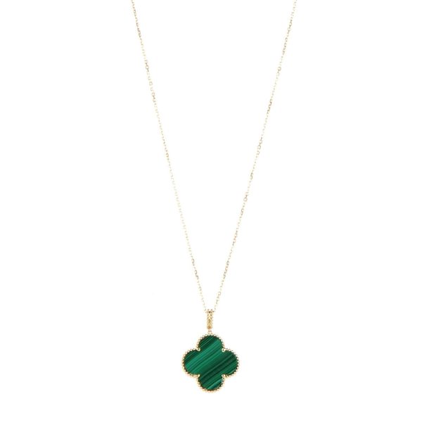18K Magic Alhambra Malachite Necklace - 图片 4