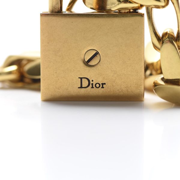 18K CD Lucky Locket Choker Necklace - 图片 3