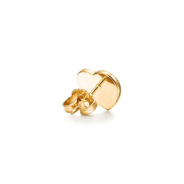 18K Return to Tiffany Heart Tag Stud Earrings - 图片 5