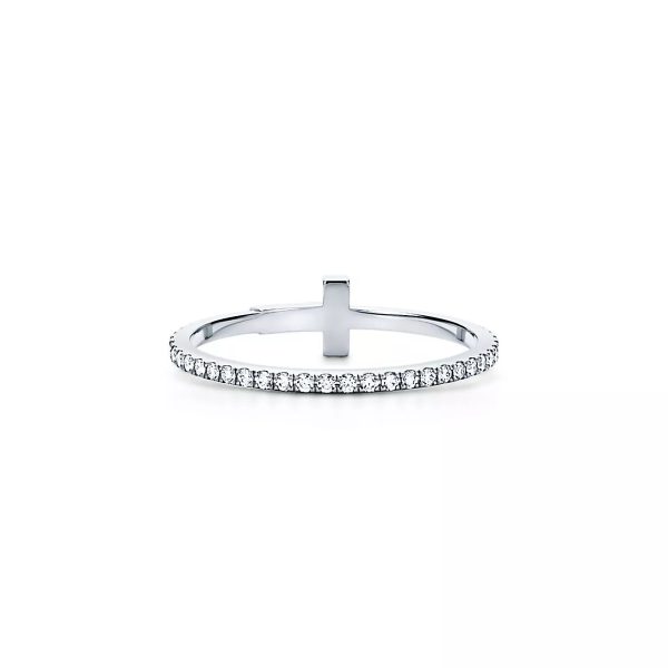 18K T Diamond Wire  Ring - 图片 7