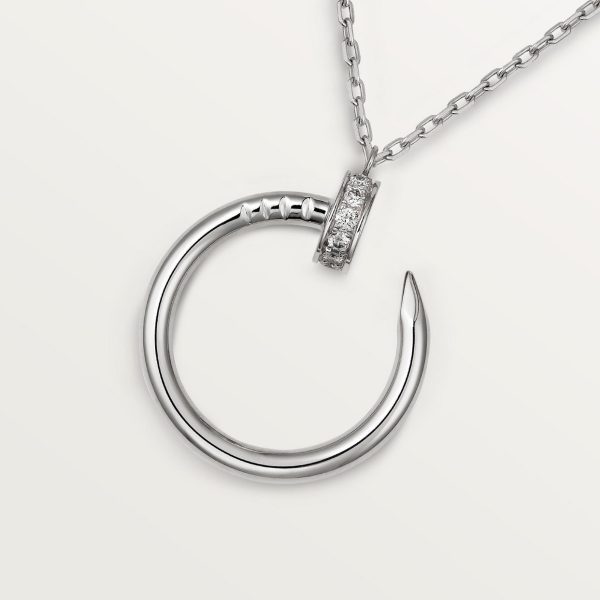 18K Juste Un Clou Diamonds Necklace - 图片 4
