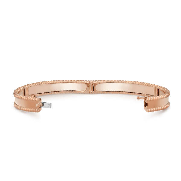18K Rose Gold Perlée Signature Bracelet - 图片 6