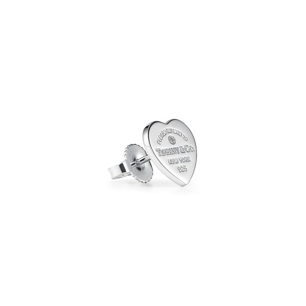 18K Return to Tiffany Blue Heart Earrings - 图片 5