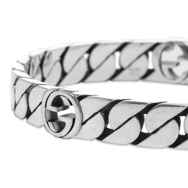 Double G Interlocking G Rigid Bracelet - Image 5