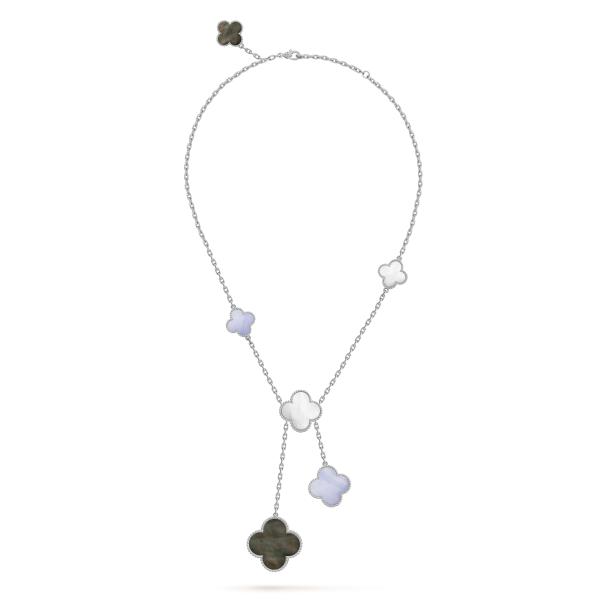 18K Magic Alhambra Six Motifs Necklace - 图片 4