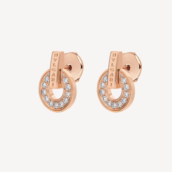 18K BV Rose Gold Earrings - 图片 3